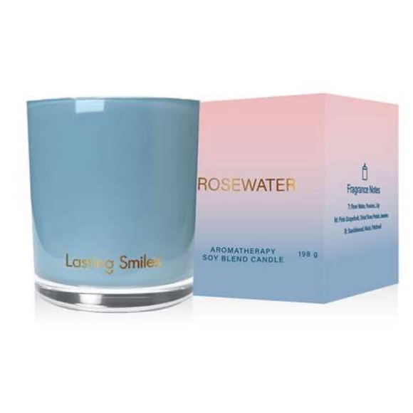 Rose Water Aromatherapy Candle - Picture 1 of 5